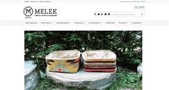 Desktop Screenshot of melekcarpet.com